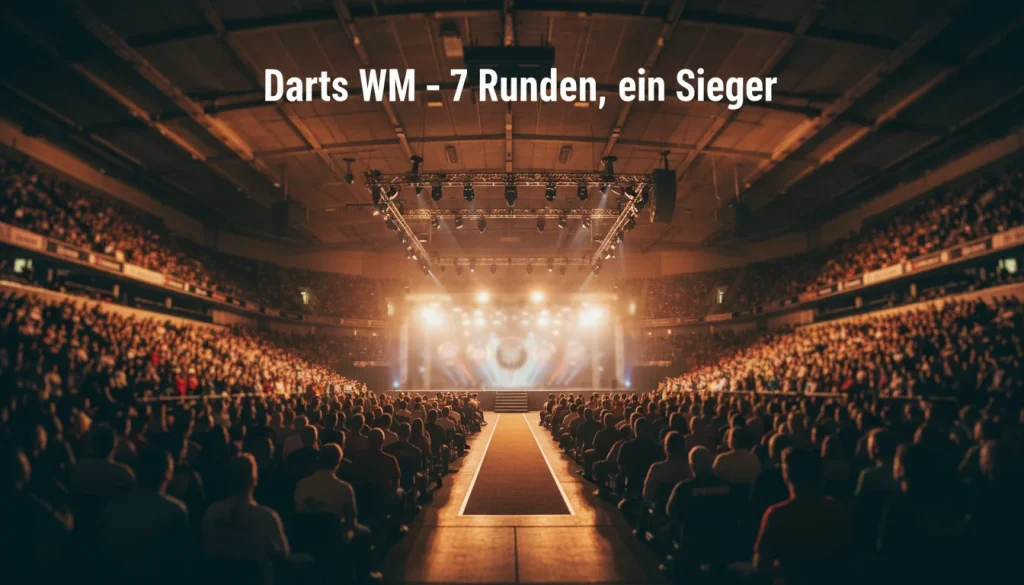 Darts WM Turnierformat erklärt – Rundenformate und Varianz verstehen
