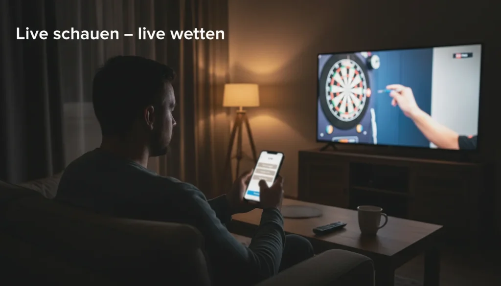 Darts WM TV Übertragung und Streaming – live schauen und wetten